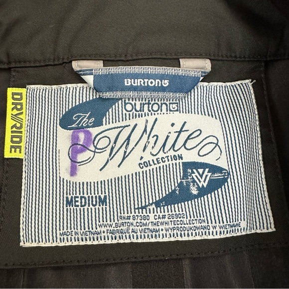 Burton TWC Skinny Snow Pants - The White Collection - Picture 5 of 9